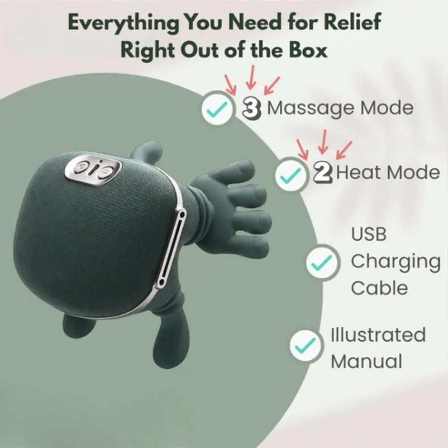 Real Touch Heat Massager – Advanced Thermal Therapy at Home